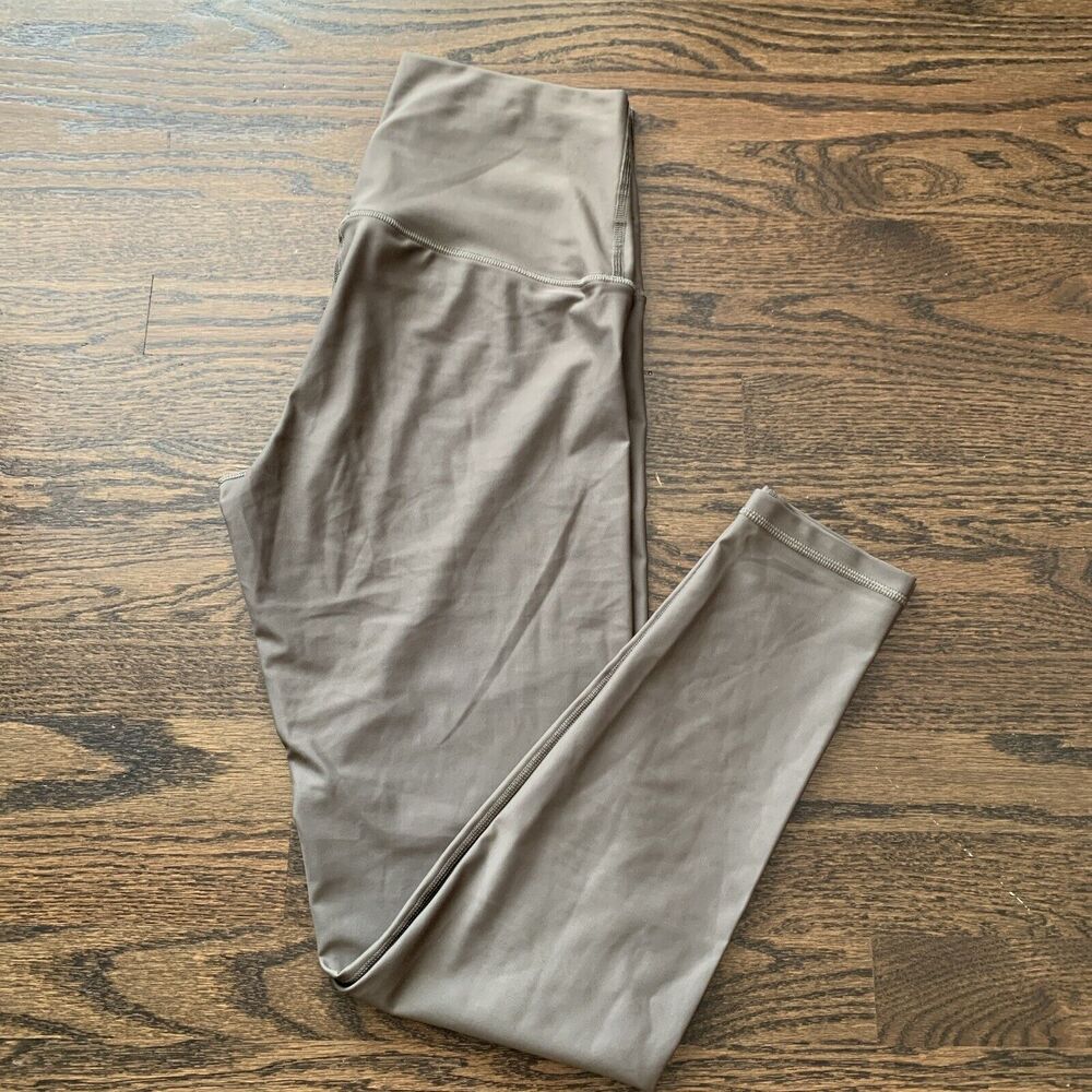 Offline‎ By Aerie Women's Real Me 7/8 High Rise Leggings Size Large Olive Green